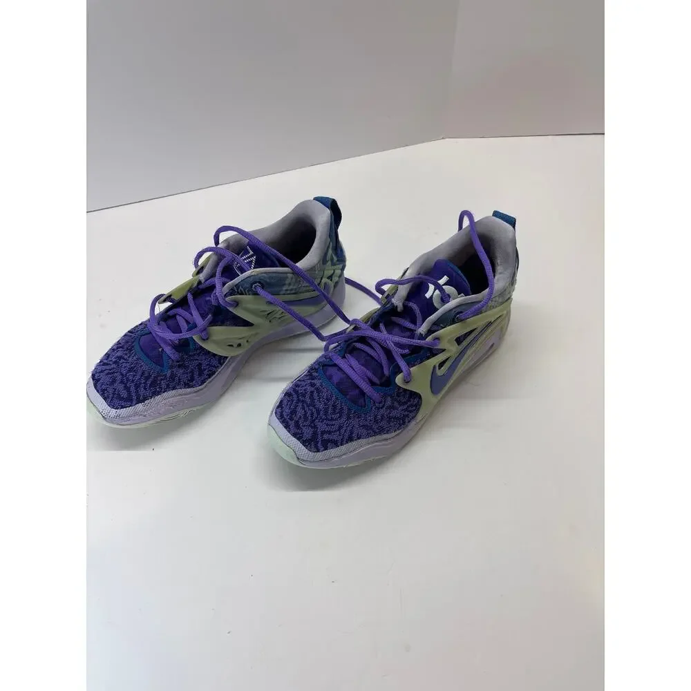 Nike KD 15 Men’s Size 7.5 Purple Green Basketball Shoes DC1975-500